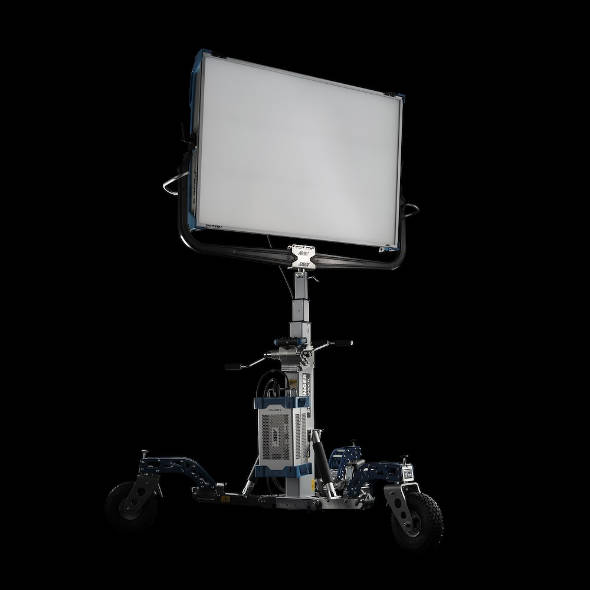 Buccaneer stand supporting a large light